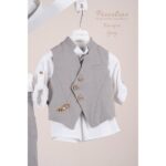 Piccolino κοστούμι για αγόρι AG25S80.GREY Enrique Grey