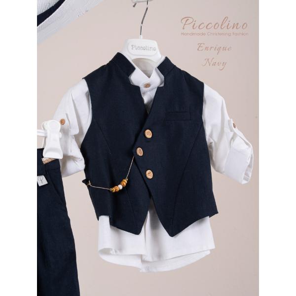 Piccolino κοστούμι για αγόρι AG25S80.NAVY Enrique Navy