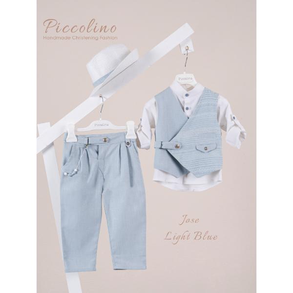 Piccolino κοστούμι για αγόρι AG25S85.LIGHT Jose Light Blue