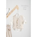 Piccolino κοστούμι για αγόρι AG25S87.BEIGE Lewis Beige - Image 2
