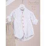 Piccolino κοστούμι για αγόρι AG26S101.BEIGE Hector Beige