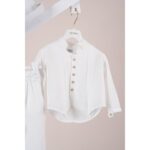 Piccolino κοστούμι για αγόρι AG26S102.OFFWHITE Santiago Off White - Image 2