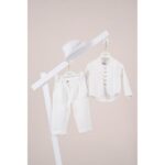 Piccolino κοστούμι για αγόρι AG26S102.OFFWHITE Santiago Off White