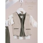 Piccolino κοστούμι για αγόρι AG26S89.OLIVE Alessio Olive