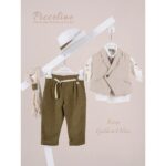 Piccolino κοστούμι για αγόρι AG26S91.GOLDEN Enzo Golden Olive
