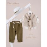 Piccolino κοστούμι για αγόρι AG26S91.GOLDEN Enzo Golden