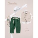 Piccolino κοστούμι για αγόρι AG26S91.GREEN Enzo Green