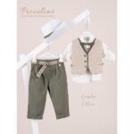 Piccolino κοστούμι για αγόρι AG26S92.OLIVE Giulio Olive