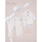 Piccolino κοστούμι για αγόρι AG26S94.IVORY Fabio Ivory