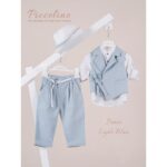 Piccolino κοστούμι για αγόρι AG26S94.LIGHT Fabio Light Blue