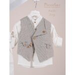 Piccolino κοστούμι για αγόρι AG26S95.IVORY Emilio Ivory - Image 2
