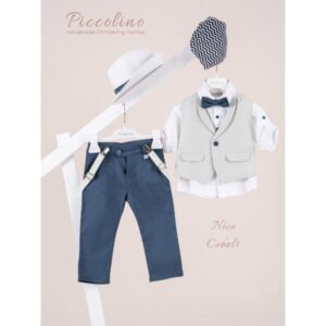 Piccolino κοστούμι για αγόρι AG26S96.COBALT Nico Cobalt