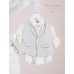Piccolino κοστούμι για αγόρι AG26S96.IVORY Nico Ivory