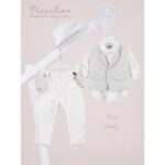 Piccolino κοστούμι για αγόρι AG26S96.IVORY Nico Ivory