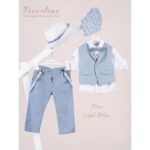 Piccolino κοστούμι για αγόρι AG26S96.LIGHT Nico Light Blue
