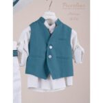 Piccolino κοστούμι για αγόρι AG26S99.WHITE Adriano White