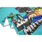Πετσέτα Θαλάσσης Quick Dry Minecraft 70x140cm Dimcol MNC24-3749