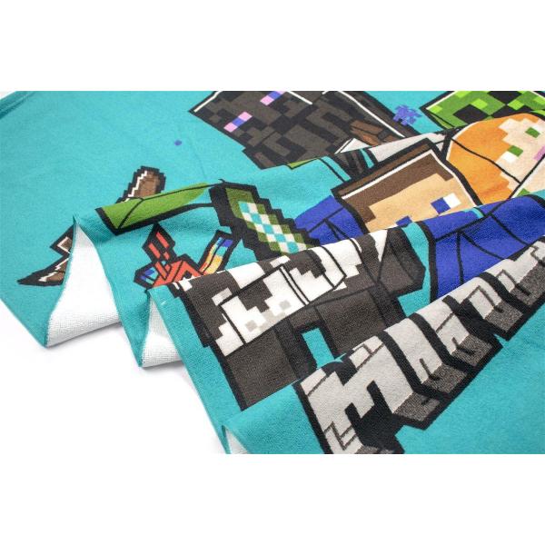 Πετσέτα Θαλάσσης Quick Dry Minecraft 70x140cm Dimcol MNC24-3749