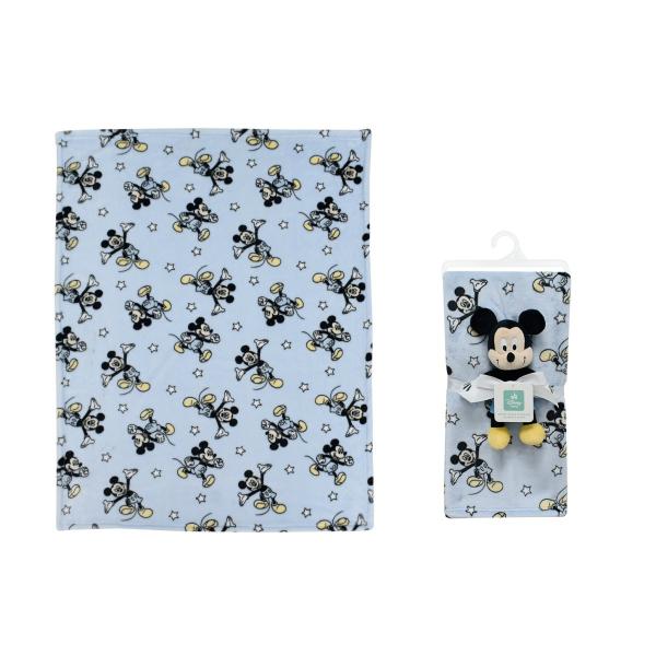 Κουβέρτα Αγκαλιάς και Λούτρινο Mickey 75X100cm Dimcol 51411811003
