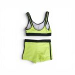 Εφηβικό μαγιό μπικίνι-boxer για κορίτσι lime Mamma Natura 828 - Image 3
