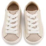 Παπούτσια Βαπτιστικά Δερμάτινα Sneakers Αγκαλιάς BABYWALKER Εκρού BS3097