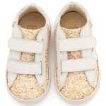 Βαπτιστικά Δερμάτινα Sneakers BABYWALKER Εκρού EXC5904