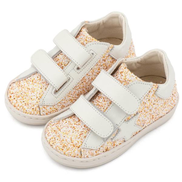 Βαπτιστικά Δερμάτινα Sneakers BABYWALKER Εκρού EXC5904