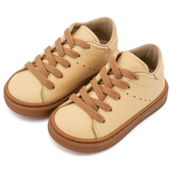Παπούτσια Βαπτιστικά Δερμάτινα Sneakers BABYWALKER Κίτρινα BW4312