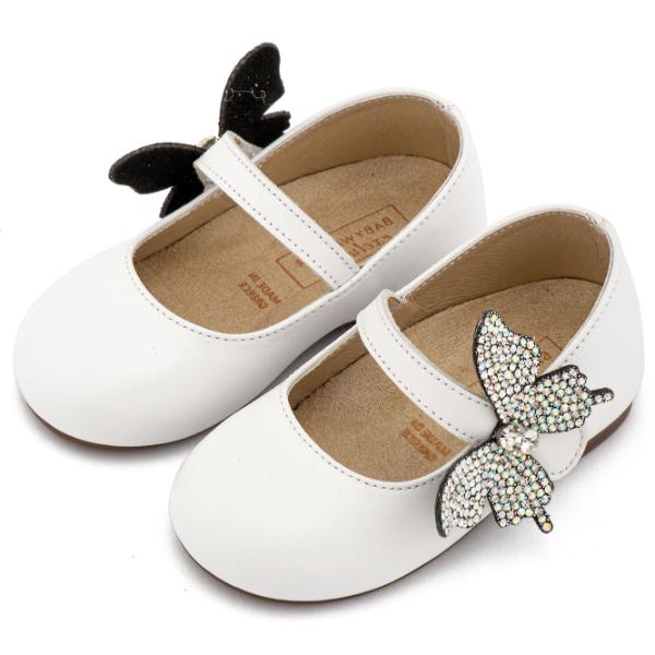 Βαπτιστικές Δερμάτινες Μπαλαρίνες BABYWALKER Λευκό EXC5894