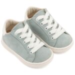 Παπούτσια Βαπτιστικά Δερμάτινα Sneakers Αγκαλιάς BABYWALKER Μίνεραλ BS3092