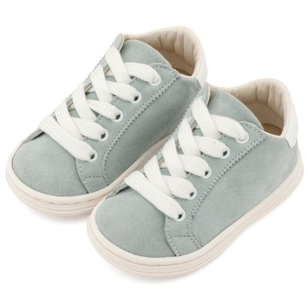 Παπούτσια Βαπτιστικά Δερμάτινα Sneakers Αγκαλιάς BABYWALKER Μίνεραλ BS3092