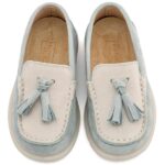 Βαπτιστικά Δερμάτινα Μοκασίνια BABYWALKER Μίνεραλ EXC5317