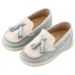 Βαπτιστικά Δερμάτινα Μοκασίνια BABYWALKER Μίνεραλ EXC5317