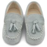 Παπούτσια Βαπτιστικά Καστόρινα Loafers Αγκαλιάς BABYWALKER Μίνεραλ MI1130