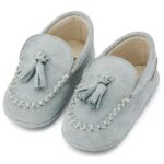 Παπούτσια Βαπτιστικά Καστόρινα Loafers Αγκαλιάς BABYWALKER Μίνεραλ MI1130