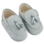 Παπούτσια Βαπτιστικά Καστόρινα Loafers Αγκαλιάς BABYWALKER Μίνεραλ MI1130