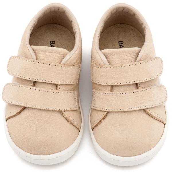 Παπούτσια Βαπτιστικά Δερμάτινα Sneakers Αγκαλιάς BABYWALKER Μπεζ PRI2090