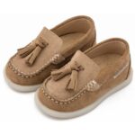 Βαπτιστικά Δερμάτινα Μοκασίνια BABYWALKER Πούρο EXC5317