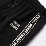 Παιδικό σετ φόρμες φούτερ αγόρι μαύρο Funky 227-117164-1 - Image 3