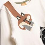 Παιδική μπλούζα μακρυμάνικη αγόρι εκρού Funky 227-306111-2 - Image 3