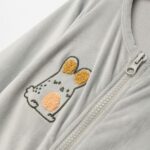 Βρεφικό φορμάκι βελουτέ αγόρι γκρι Funky 227-050130-1