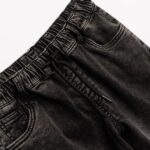 Παιδικό παντελόνι τζιν μαύρο cargo αγόρι FUNKY 227-112100-1 - Image 2