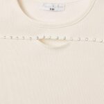 Παιδική μπλούζα ριπ εκρού για κορίτσι Funky 227-506129-2 - Image 2