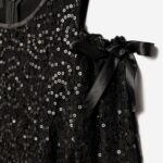 Παιδικό φόρεμα μακρυμάνικο μαύρο Funky 227-529111-1