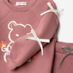 Παιδικό σετ φόρμες φούτερ κορίτσι ροζ Funky 227-717119-1