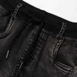 Παιδικό παντελόνι τζιν cargo μαύρο αγόρι FUNKY 227-312100-1