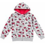 Παιδική ζακέτα φούτερ για κορίτσι γκρι Hello Kitty Cerda 2930